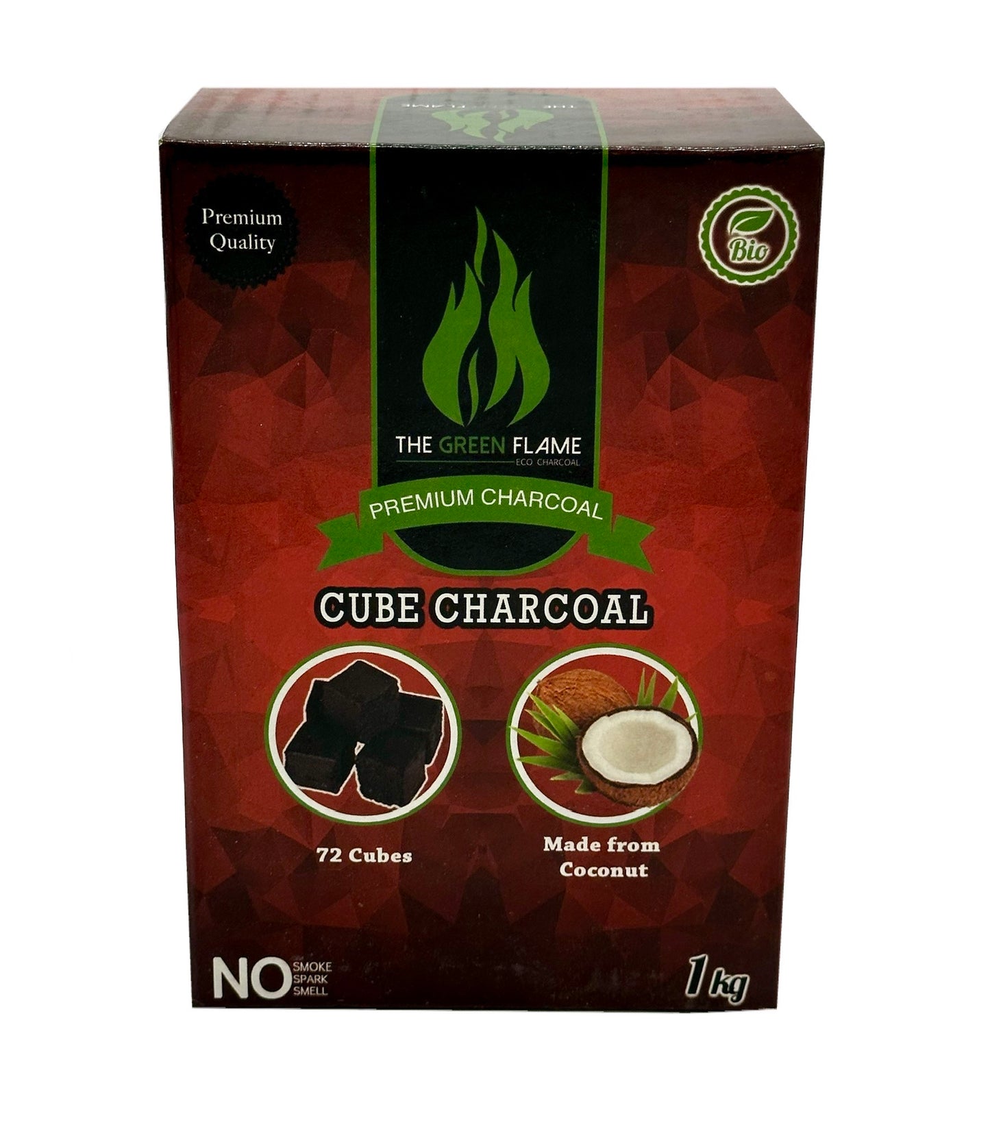(10 unidades) Carbón de llama verde Caja de 72 piezas $4.5 c/u