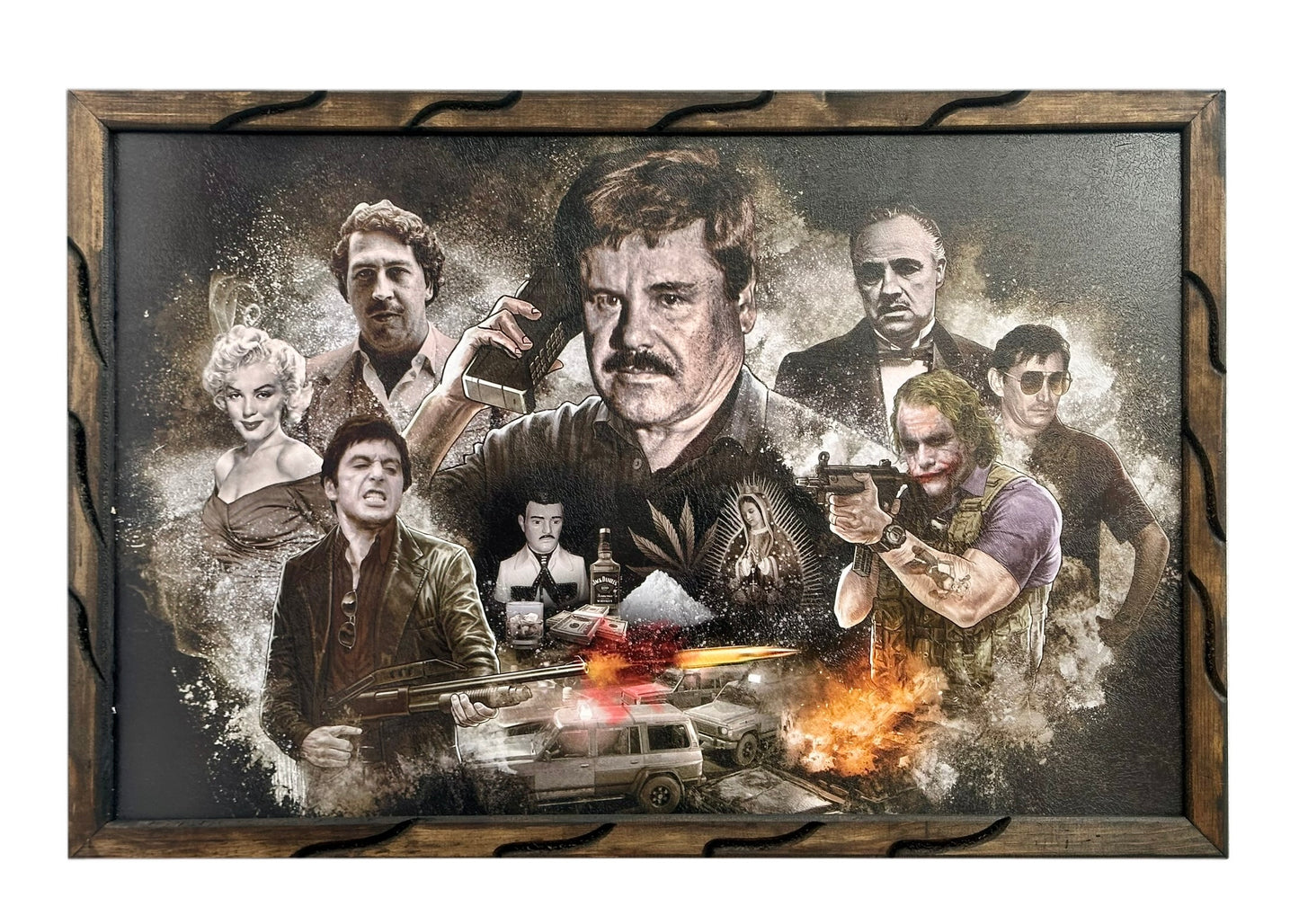 24" x 36" Crime Boss War Picture Frame