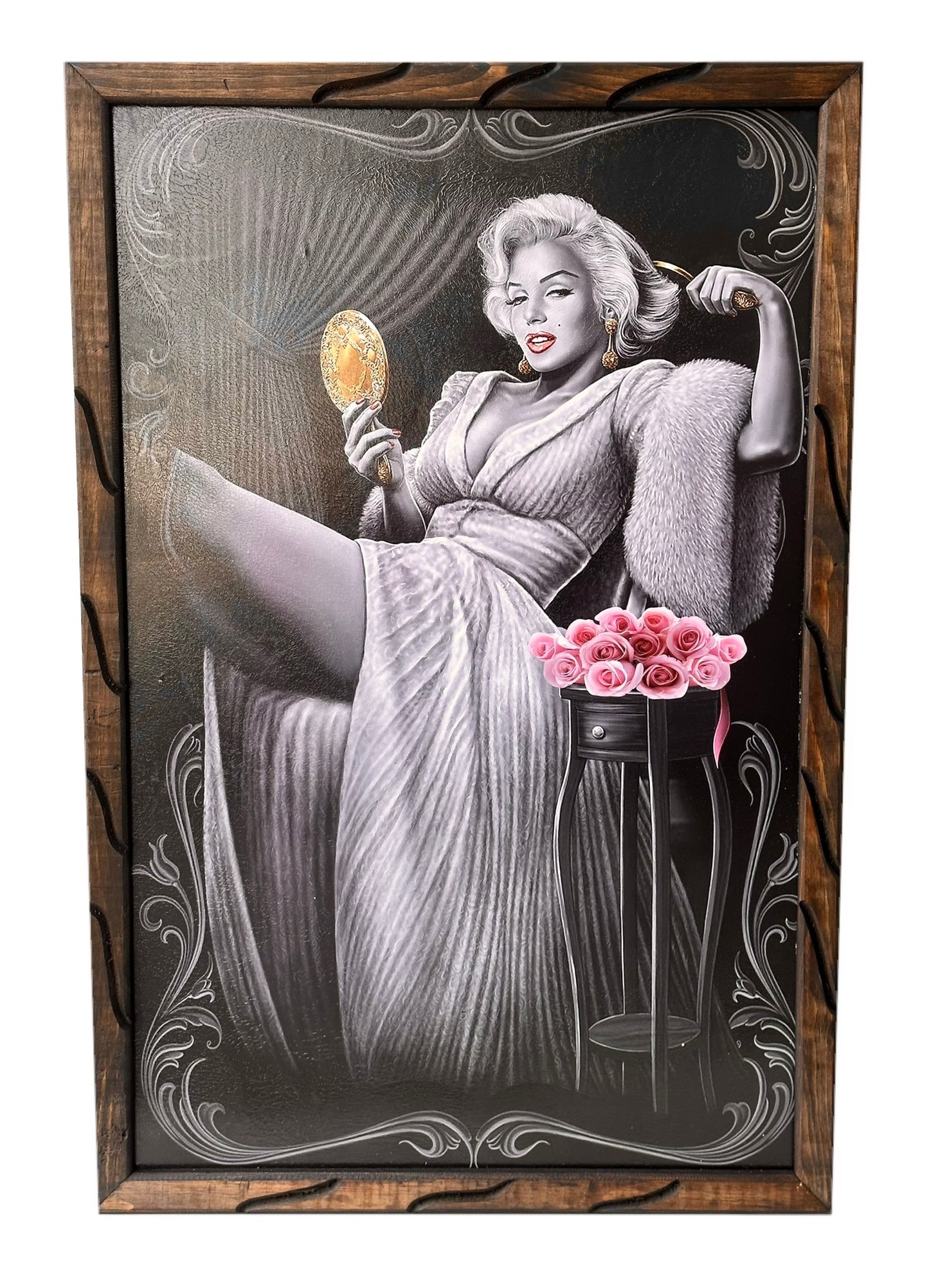 36" x 24" Marilyn Monroe Combing Hair Picture Frame