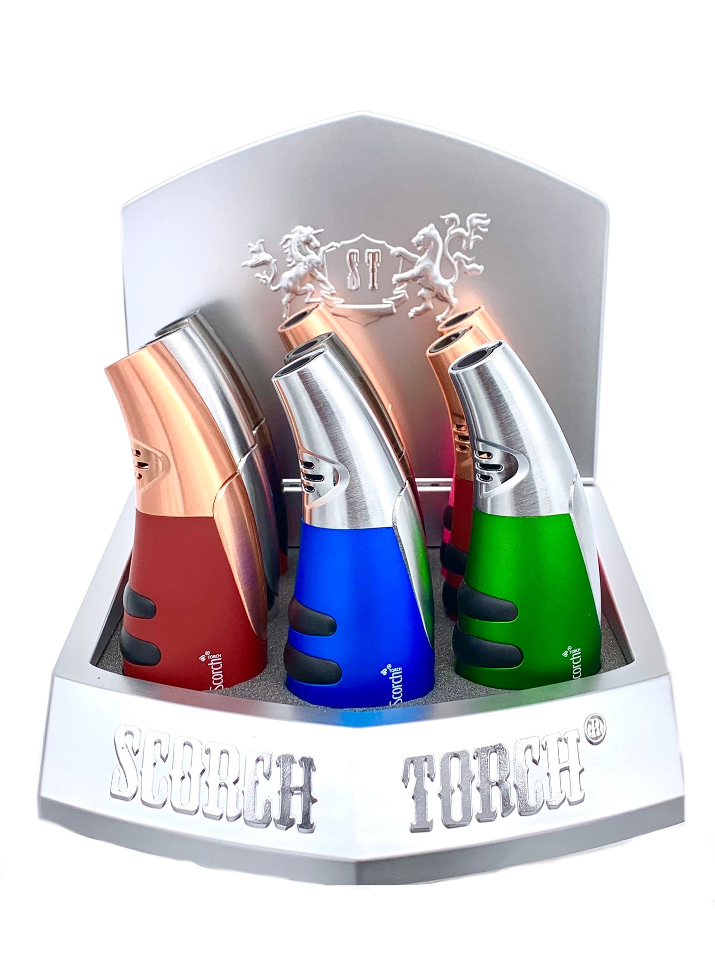 (9 unidades) Scorch 61606 Vega Smooth Torch de 4.5" Colores surtidos $6.99 c/u