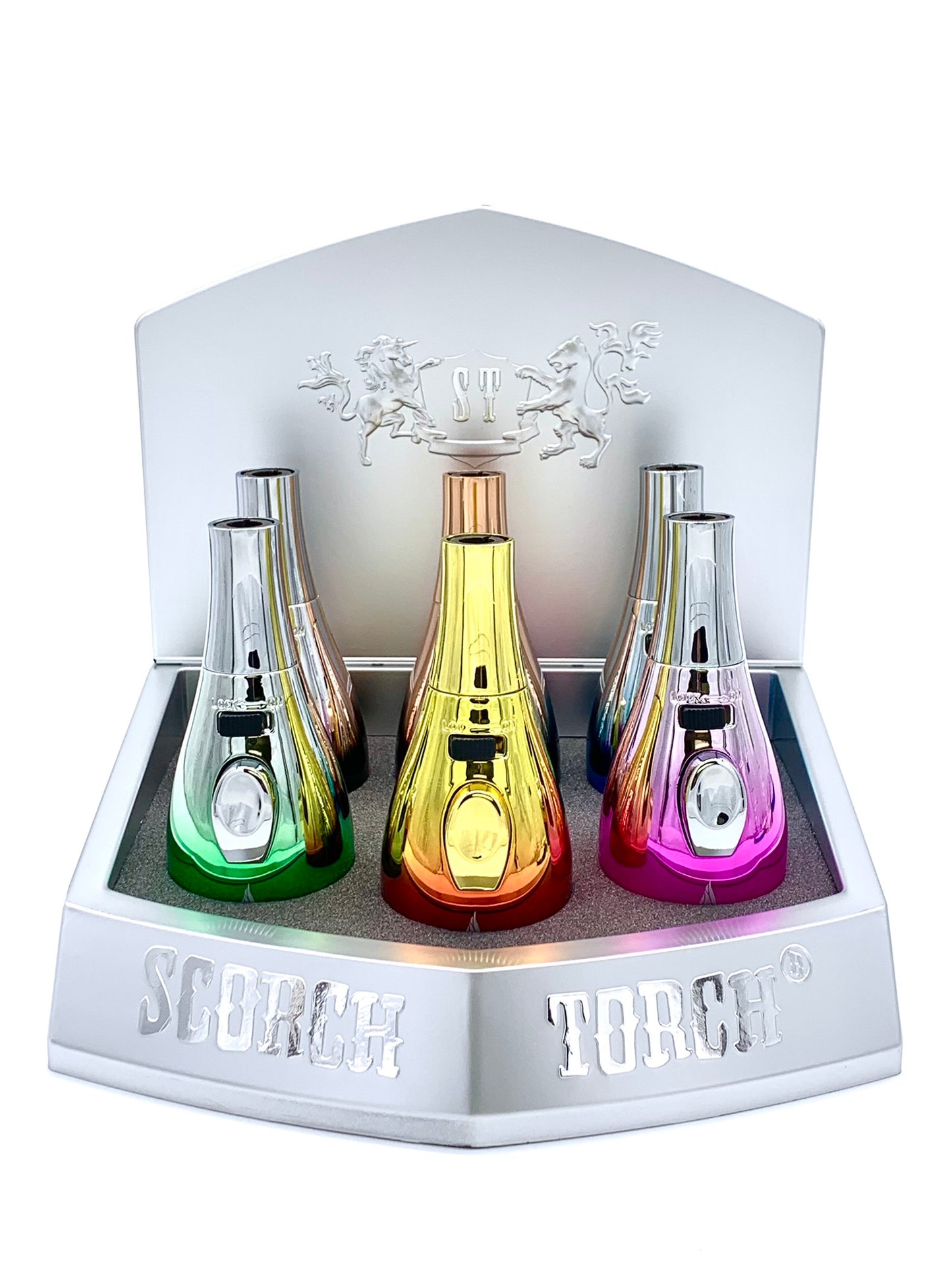(6 unidades) Antorcha de lámpara Scorch 61596 de 5 pulgadas, colores surtidos $6.99 c/u