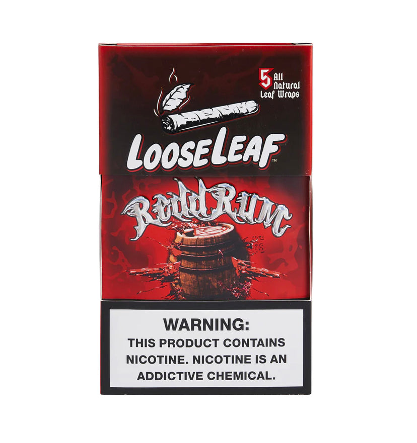 (40 ct) Ron rojo de hojas sueltas