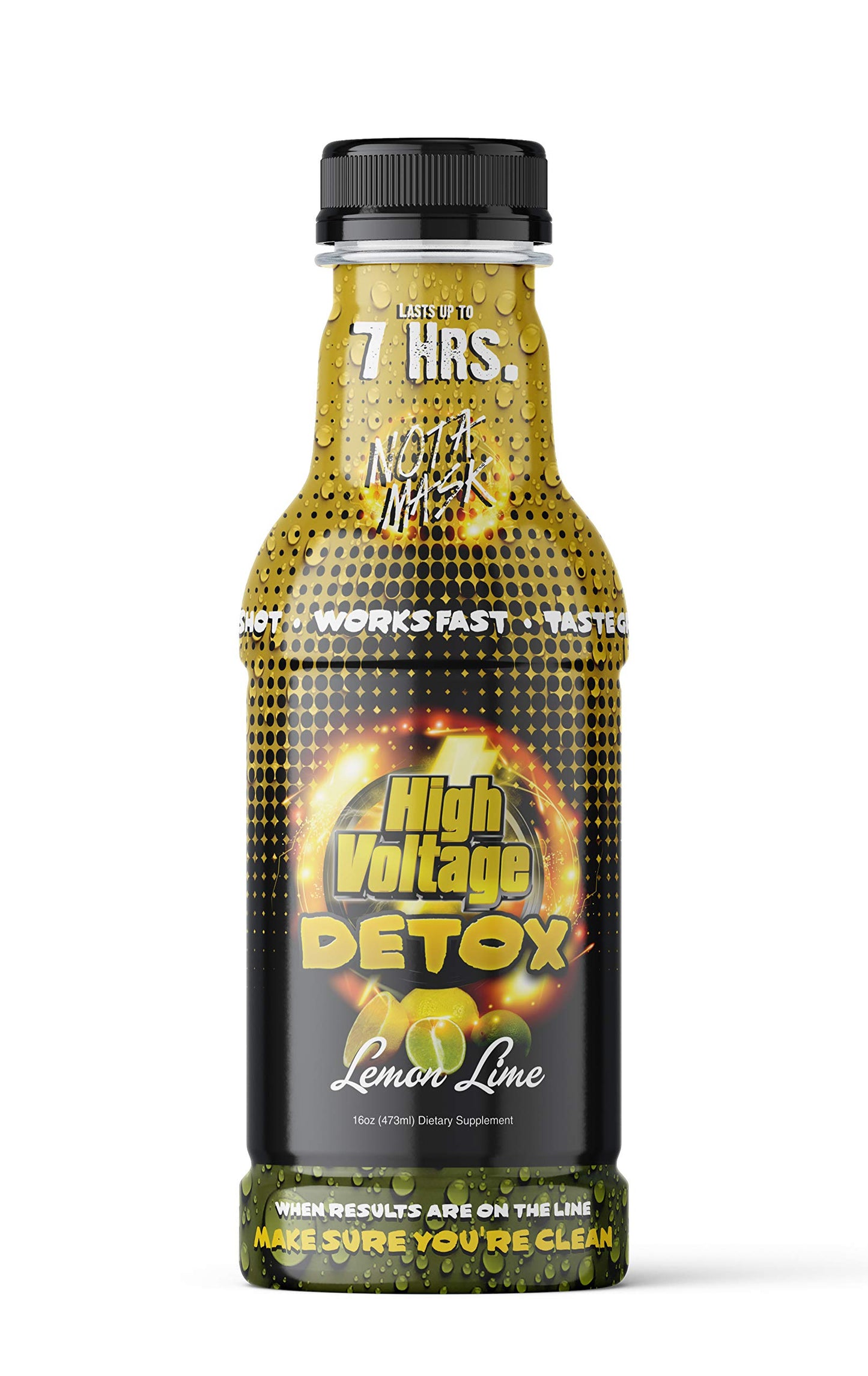 Desintoxicación de alto voltaje de lima limón de 16 oz