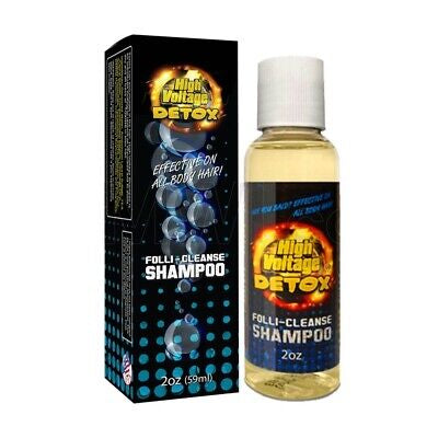 (12 unidades) Champú Detox de alto voltaje $7.5 c/u