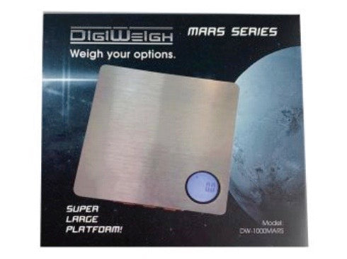 (6 unidades) Báscula de bolsillo DigiWeigh Mars Series DW-1000MARS (0,1 g) $5,99 c/u