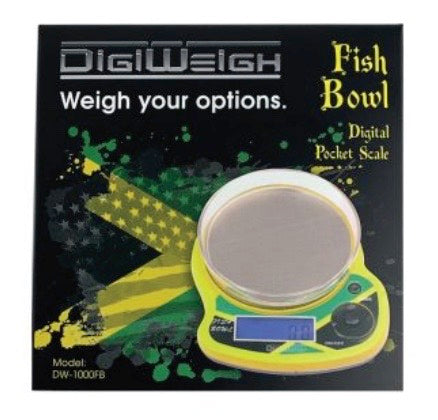 (6 unidades) Báscula de bolsillo Fish Bowl DW-1000FB (0,1 g) $5,99 c/u