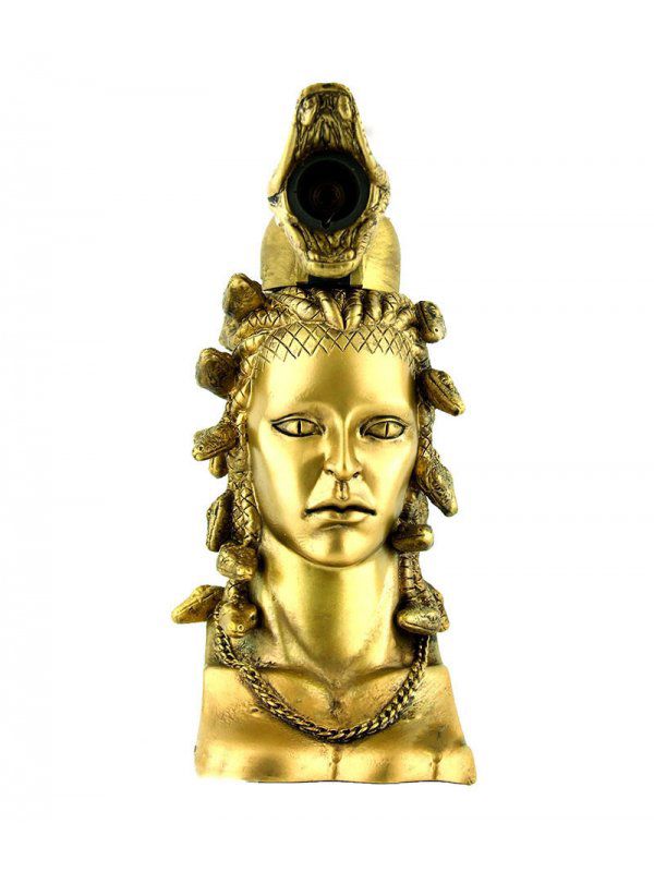 6" Newport Zero Medusa Butane Torch Gold