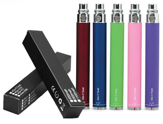 (20 unidades) Batería Ego C Twist de 1100 mAh con voltaje ajustable $5.99 c/u