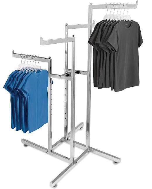 Percheros para ropa de 4 vías