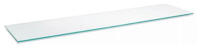 Pantalla de vidrio de 12" x 48"