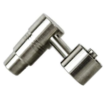 (12ct) Clavo macho de titanio de grado 2 con codo de 14-18 mm $4.99 c/u
