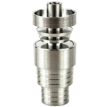 (12 quilates) Clavo de titanio de grado 2 4 en 1 de 14-18 mm $4,99 c/u