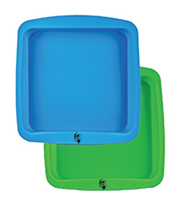 (12 unidades) Tazón para Dab rectangular de silicona Fogg'd Up $3.99 c/u