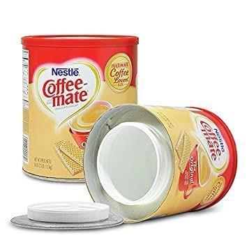 (3ct) Coffee Mate 35.3oz Stash Safe Can $25 EA