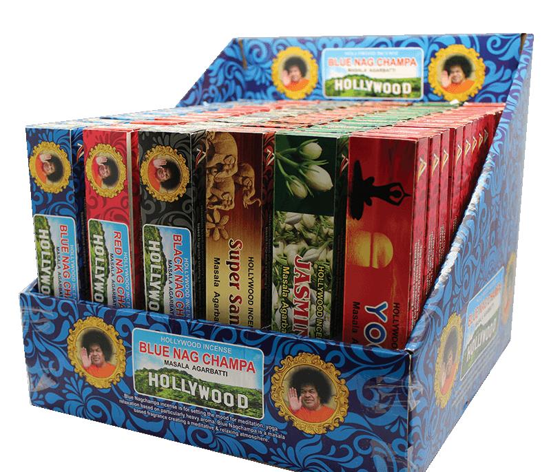 (72 ct) Incienso Hollywood Masala Agarbatti $0,79 c/u