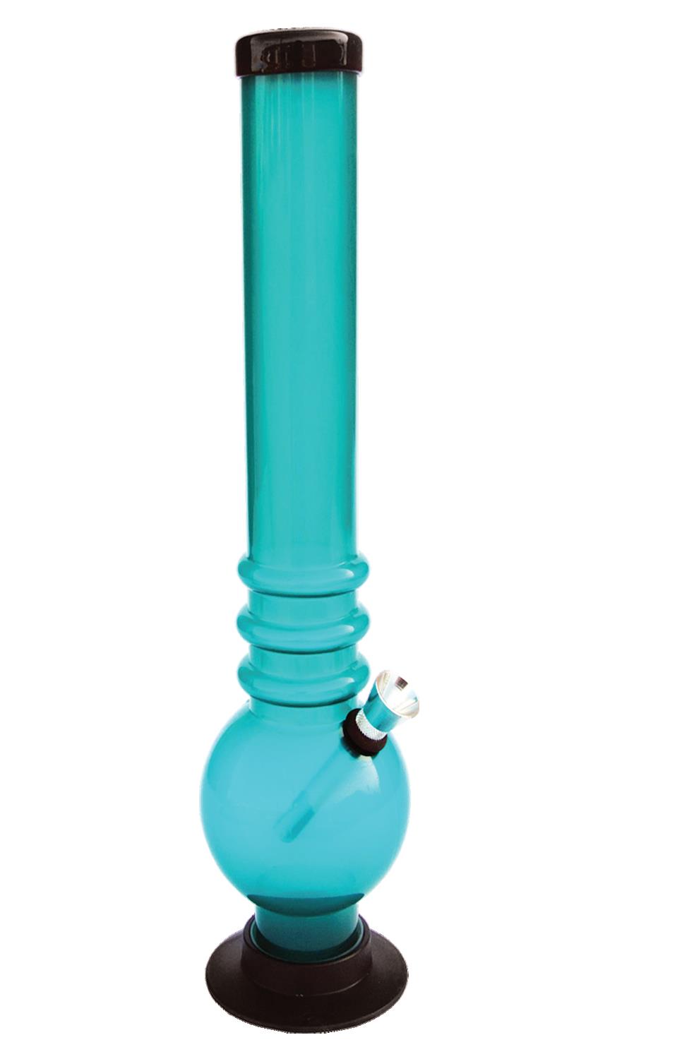 (12ct) Pipa de agua acrílica acanalada de 12" $8.5 c/u