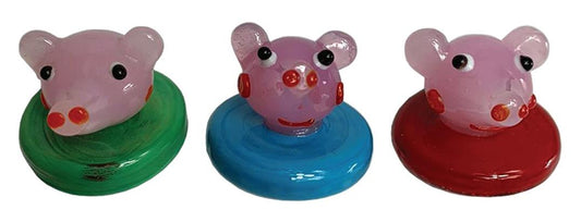 (24ct) Elephant Glass Carb Cap
Assorted Colors $1.99 EA