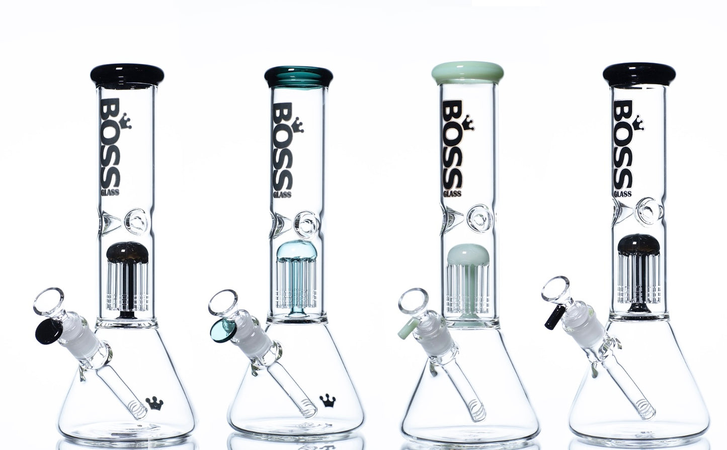 (6 unidades) Vaso de precipitados BOSS de 12" con cabezal de ducha Perc $26.45 c/u
