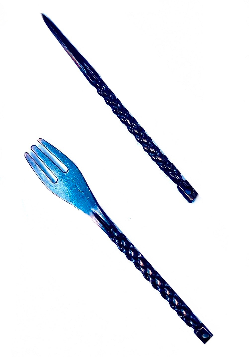 (6ct) ROS Hookah Fork And Poker Tools Black $7.99 EA