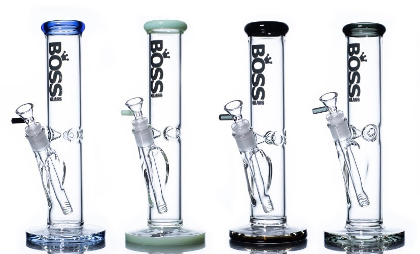 (6 unidades) Pipa de agua recta BOSS de 12" $20.55 c/u