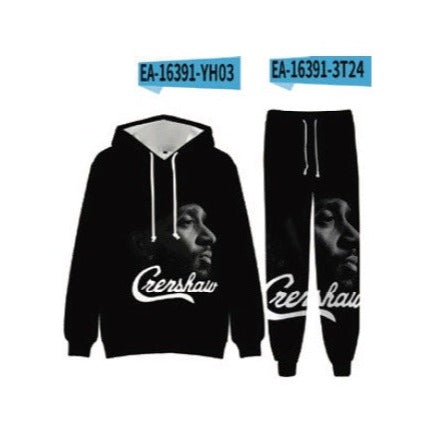 (6ct) Black Crenshaw Design Hoodies $25 EA
