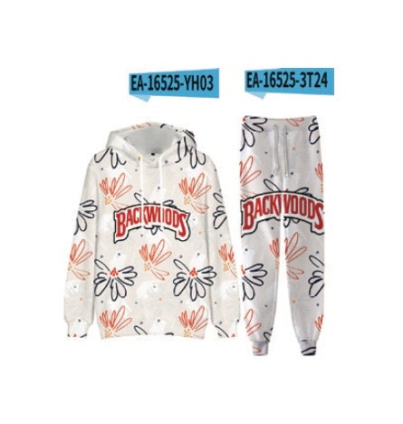 (6ct) Flower Design Hoodies $25 EA