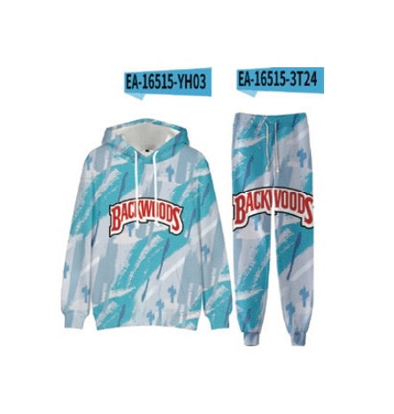 (6ct) Blue 7 Design Hoodies $25 EA