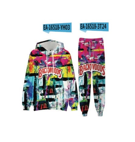 (6ct) Abstract Art Design Hoodies $25 EA