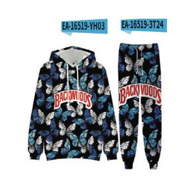 (6 unidades) Sudaderas con capucha de mariposa $ 25 c/u