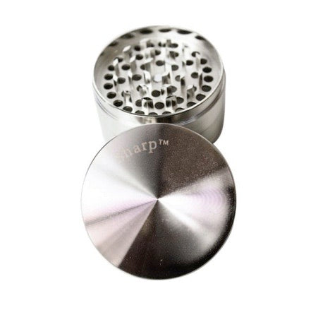 (6 unidades) Molinillo afilado con tapa dura de zinc, 76 mm, 3 pulgadas, cromado $14.99 c/u