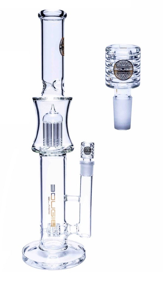 BOUGIE 18" Straight Water Pipe