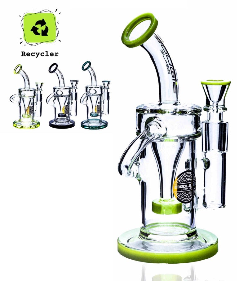 BOUGIE 7" Straight Recycler Assorted Colors