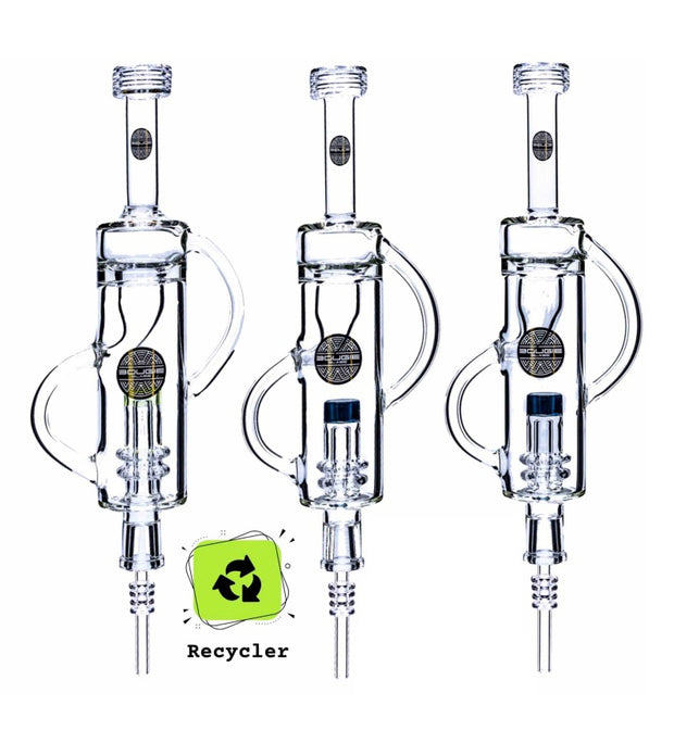 (3ct) BOUGIE 10" Recycler Nectar Collector $38.75 EA