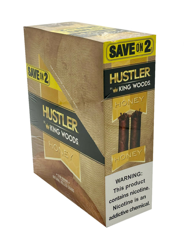 (30ct) Hustler King Woods Save on 2 Wraps x15 Pouches Honey $0.99 EA