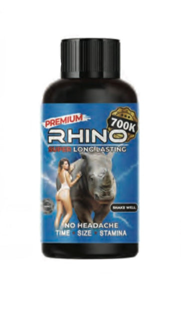 (12ct) Rhino Premium 700K 2oz Male Enhancement Liquid Shot $1.75 EA