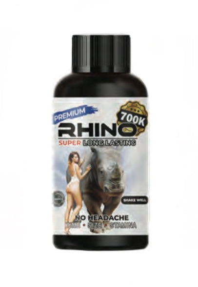 (12ct) Rhino Premium 700K 2oz Male Enhancement Liquid Shot $1.75 EA