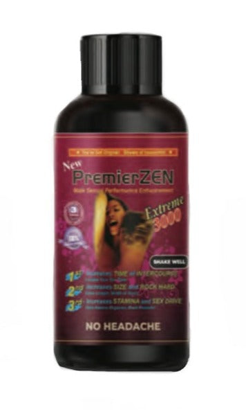 (12ct) PremierZen Extreme 3000 2oz Male Enhancement Liquid Shot $1.75 EA
