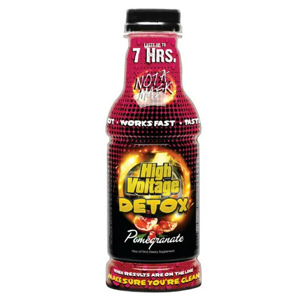 16oz Pomegranate High Voltage Detox