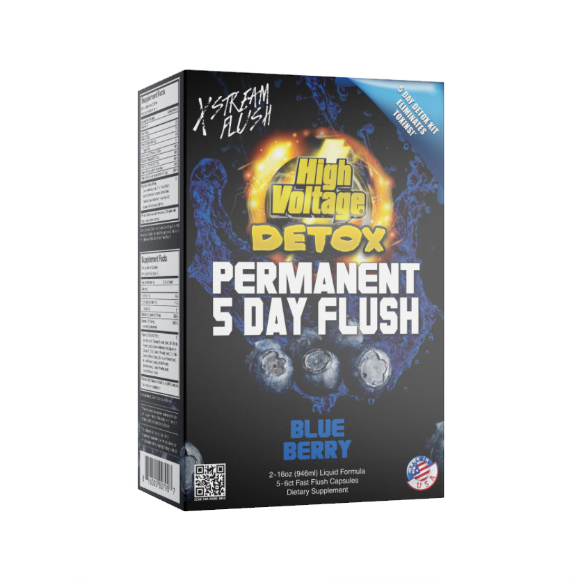 Blueberry Permanent 5 Day Flush High Voltage Detox