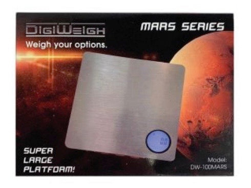 (6ct) 0.01g DigiWeigh Mars Series DW-100MARS Pocket Scale with Calibration Weight $5.99 EA