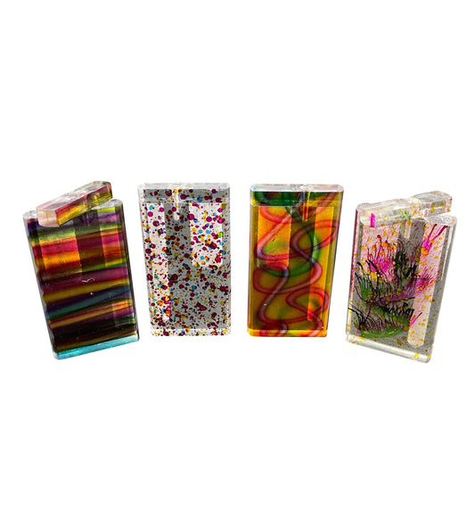 (12ct) 4" Exotic Acrylic Dugout Assorted Colors and Designs $2.99 EA