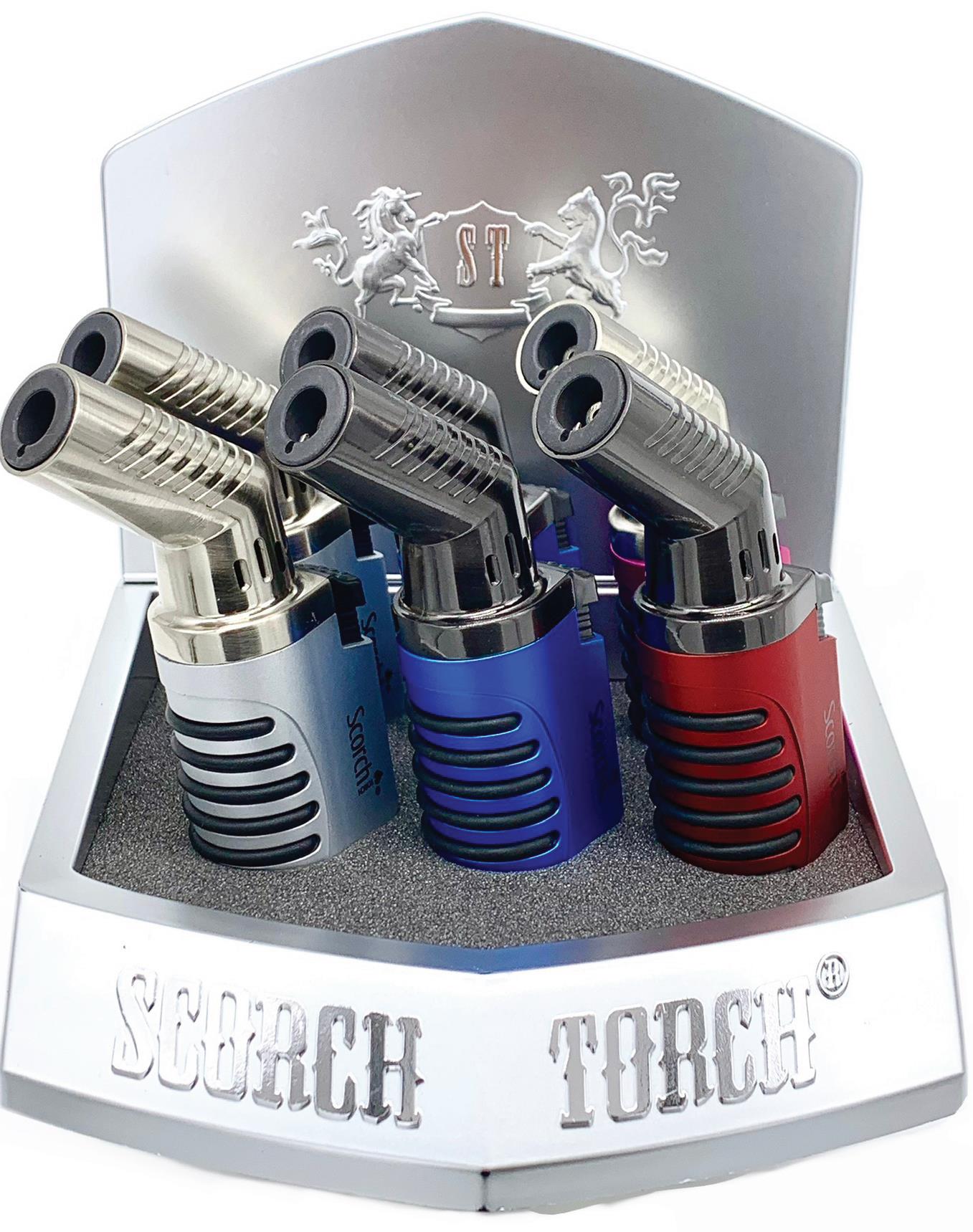 (6ct) 6" Scorch 61569 Single Flame Angled Torch $5.5 EA