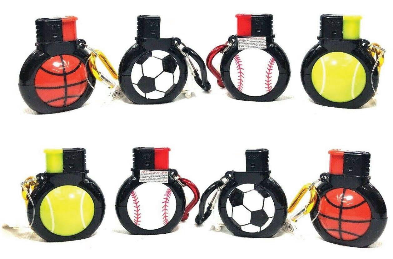 (60ct) Yo-Yo Keychain Lighters Assorted Designs $0.60 EA