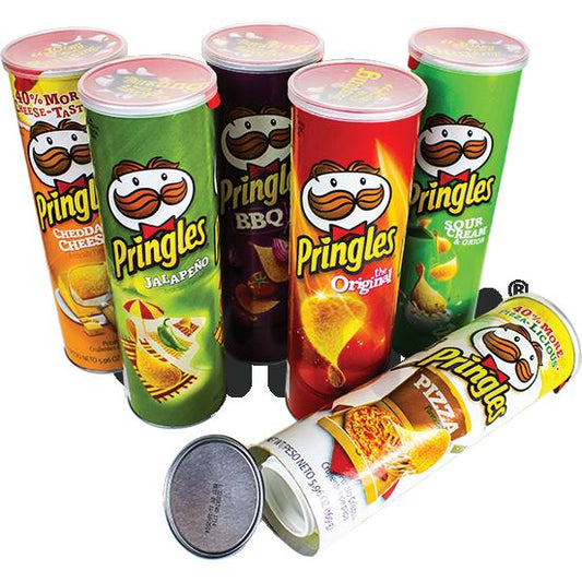 (6 unidades) Pringles Stash Safe Can, sabores variados $7.99 c/u