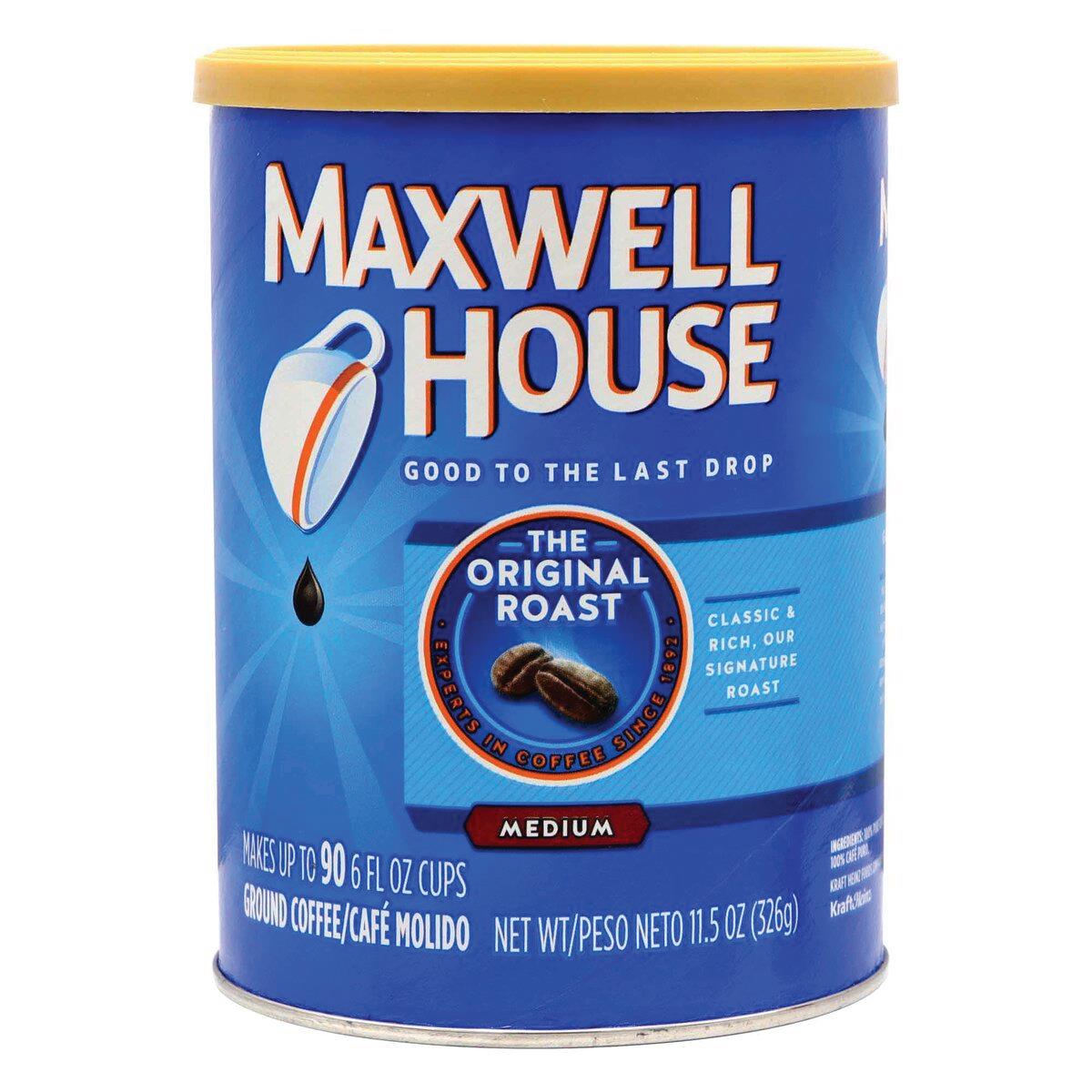 (3 unidades) Lata segura para café Maxwell House $ 17 c/u