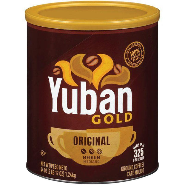 (3ct) Yuban Gold Coffee 46oz Stash Safe Can $25 EA