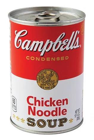 (6ct) Chicken Noodle Soup Stash Safe Can $7.99 EA