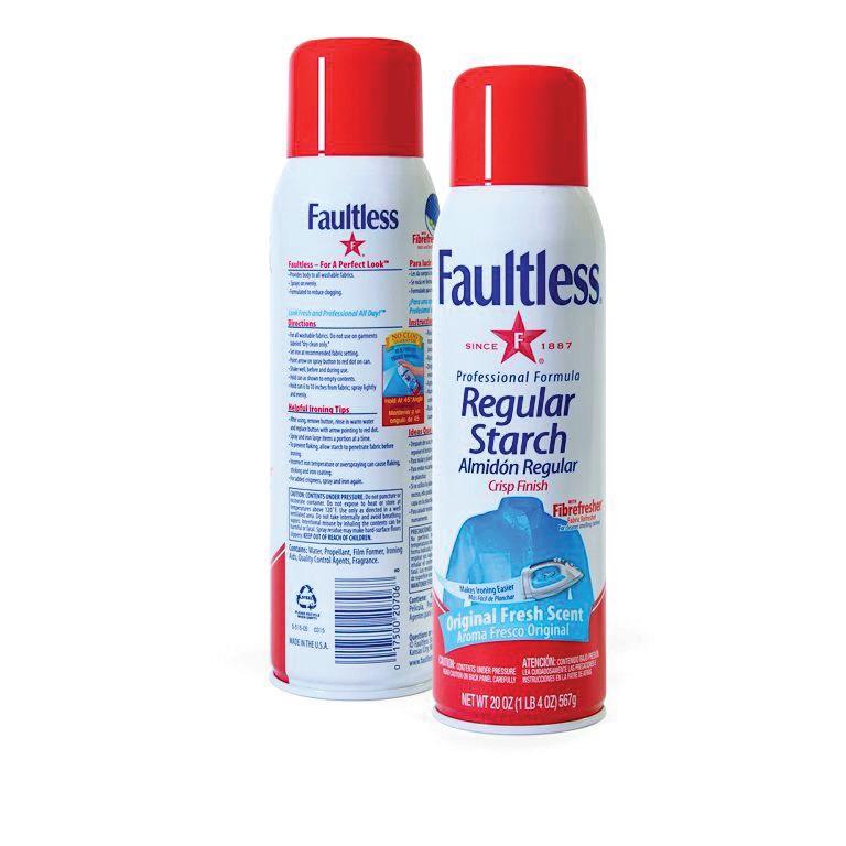 (3ct) Faultless Regular Starch Stash Safe Can $11.99 EA