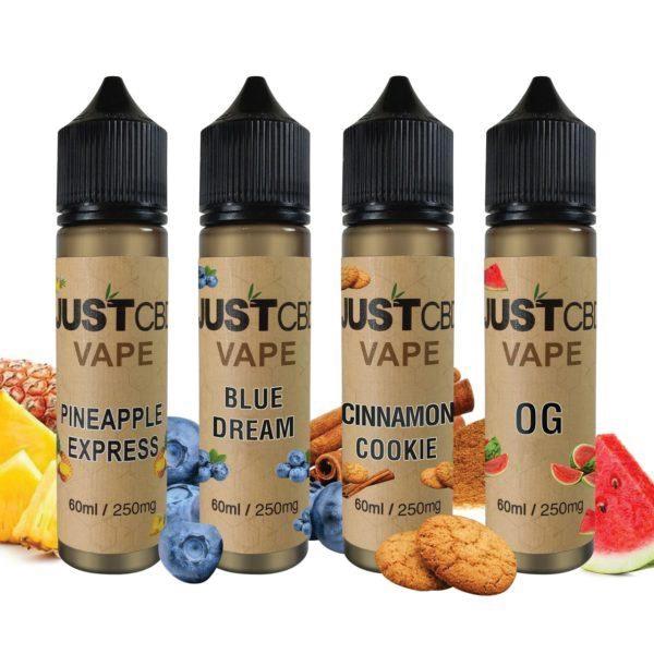 (12ct) Just CBD Vape 1000mg Pineapple Express $9.99 EA