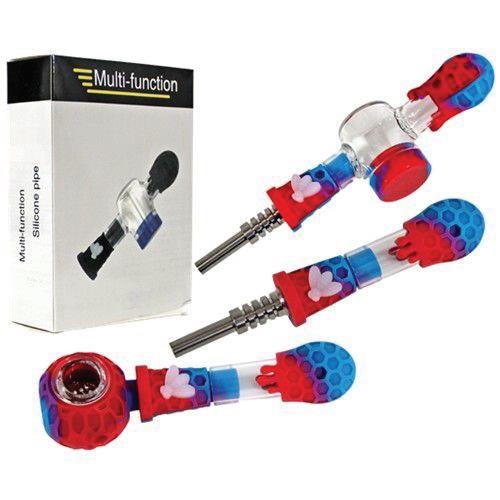 (6ct) Multifunction Silicone Honey Bee 3 in 1 Pipe and Nectar Collector $13 EA